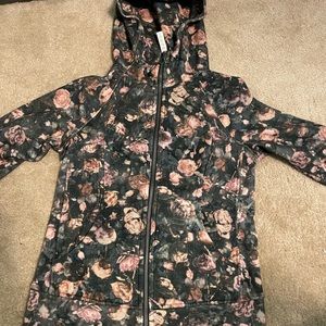 Lululemon flower scuba hoodie